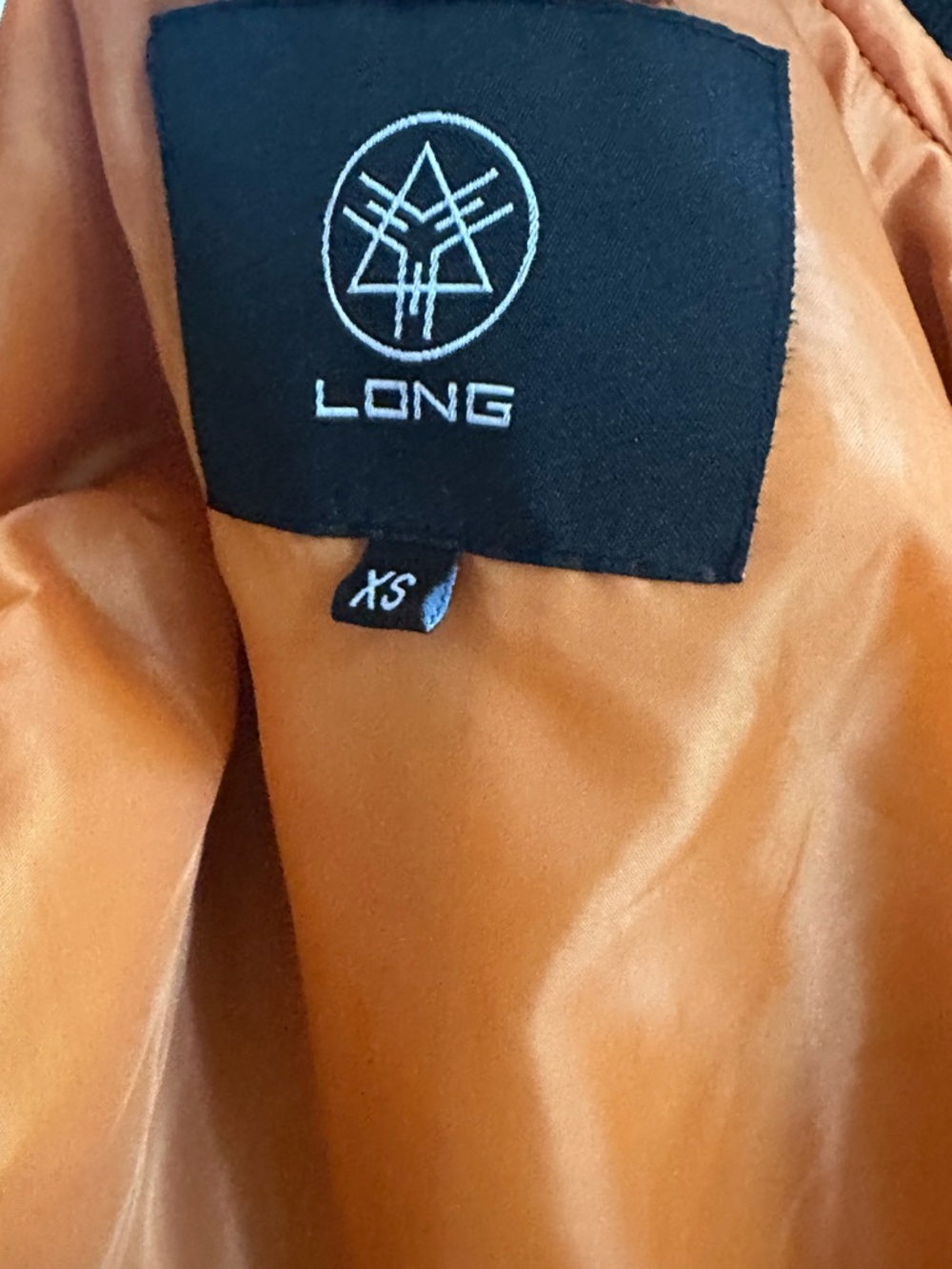 Rare! Long Clothing x OWSLA Skrillex Bomber Jacket Black/Orange Size XS Like New - Picture 10 of 12